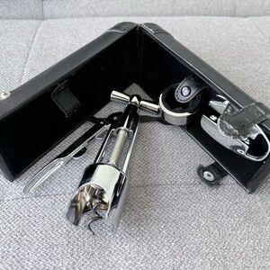 Merrill Lynch Stainless Steel Wine Bottle Opener Corkscrew Gift Set